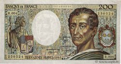 200 Francs MONTESQUIEU FRANCIA  1981 F.70.01