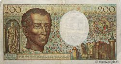 200 Francs MONTESQUIEU FRANCE  1981 F.70.01 B