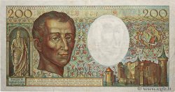 200 Francs MONTESQUIEU FRANCE  1981 F.70.01 TB