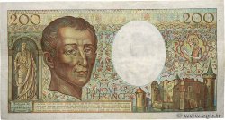 200 Francs MONTESQUIEU FRANCE  1981 F.70.01 TB