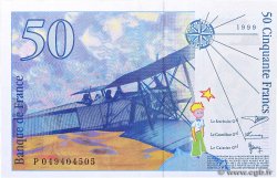 50 Francs SAINT-EXUPÉRY modifié FRANCE  1999 F.73.05 SPL