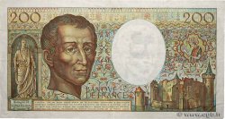200 Francs MONTESQUIEU FRANCE  1981 F.70.01 TB