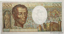 200 Francs MONTESQUIEU FRANCE  1981 F.70.01 F
