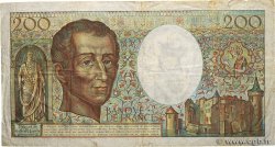 200 Francs MONTESQUIEU FRANCE  1981 F.70.01 B+