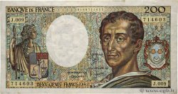 200 Francs MONTESQUIEU FRANCE  1981 F.70.01