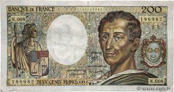 200 Francs MONTESQUIEU FRANCE  1981 F.70.01