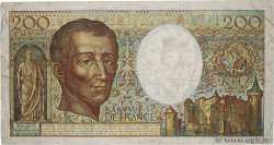 200 Francs MONTESQUIEU FRANCE  1982 F.70.02 B+