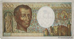 200 Francs MONTESQUIEU FRANCE  1982 F.70.02 TB