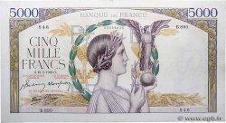 5000 Francs VICTOIRE Impression à plat FRANCE  1942 F.46.35