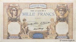 1000 Francs CÉRÈS ET MERCURE FRANCE  1931 F.37.06