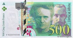500 Francs PIERRE ET MARIE CURIE FRANCE  1994 F.76.01