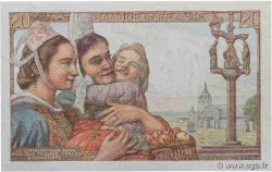 20 Francs PÊCHEUR FRANCE  1949 F.13.15 SUP