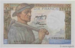 10 Francs MINEUR FRANCE  1949 F.08.22