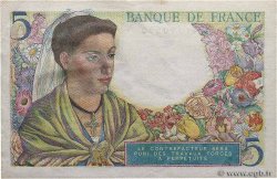 5 Francs BERGER FRANCE  1943 F.05.01 SPL+