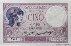 5 Francs FEMME CASQUÉE FRANCE  1933 F.03.17