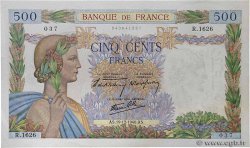 500 Francs LA PAIX FRANCE  1940 F.32.11