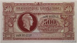 500 Francs MARIANNE fabrication anglaise FRANCE 1945 VF.11.02