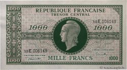 1000 Francs MARIANNE THOMAS DE LA RUE FRANCE 1945 VF.13.02