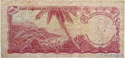 1 Dollar EAST CARIBBEAN STATES  1965 P.13e VG