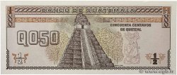 1/2 Quetzal GUATEMALA  1989 P.072a UNC-