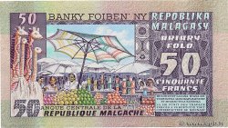 50 Francs - 10 Ariary MADAGASKAR  1974 P.062 VZ+
