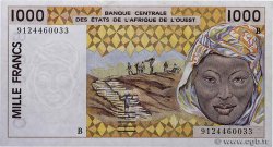 1000 Francs ÉTATS DE L&nbsp;AFRIQUE DE L&nbsp;OUEST  1991 P.211Ba