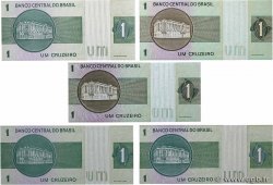 1 Cruzeiro Lot BRAZIL  1970 P.191a, P.191Ab et P.191Ac UNC-