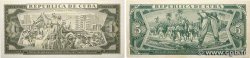 1 et 5 Pesos Lot KUBA  1964 P.094b et P.095b fST+