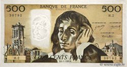 500 Francs PASCAL FRANCE  1968 F.71.01