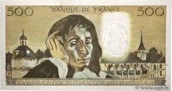 500 Francs PASCAL FRANCE  1968 F.71.01 XF
