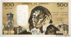 500 Francs PASCAL FRANCE  1968 F.71.01