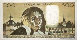 500 Francs PASCAL FRANCE  1968 F.71.01 XF