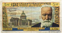 5 Nouveaux Francs VICTOR HUGO FRANKREICH  1964 F.56.16