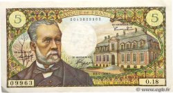 5 Francs PASTEUR FRANKREICH  1966 F.61.02