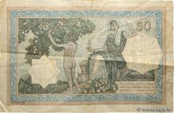 50 Francs ALGERIA  1928 P.080a F-