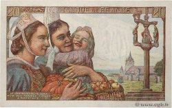 20 Francs PÊCHEUR FRANKREICH  1947 F.13.11 fST+