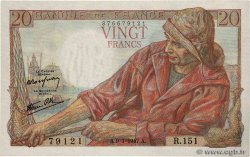 20 Francs PÊCHEUR FRANCE  1947 F.13.11