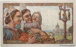 20 Francs PÊCHEUR FRANKREICH  1947 F.13.11 fST+