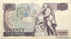 20 Pounds ENGLAND  1970 P.380b F