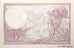 5 Francs FEMME CASQUÉE modifié FRANCE  1939 F.04.03 AU