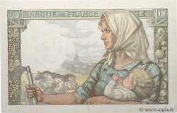 10 Francs MINEUR FRANCE  1943 F.08.07 XF