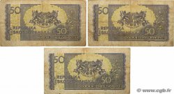 50 Korun Lot TCHÉCOSLOVAQUIE  1945 P.062 B