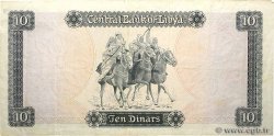 10 Dinars LIBYE  1972 P.37b TB