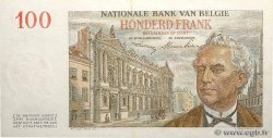 100 Francs BELGIQUE  1952 P.129a TTB+
