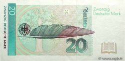 20 Deutsche Mark ALLEMAGNE FÉDÉRALE  1993 P.39b TTB