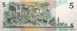 5 Piso PHILIPPINES  1995 P.180 AU+