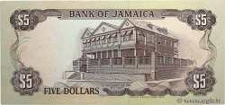 5 Dollars JAMAICA  1991 P.70d UNC-