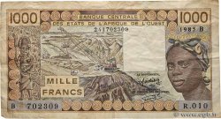 1000 Francs ÉTATS DE L