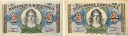 2 Pesetas Lot SPAIN  1938 P.095 XF