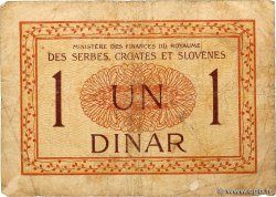1 Dinar YOUGOSLAVIE  1919 P.012 B